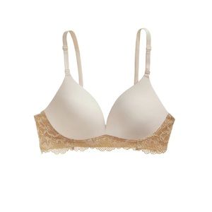2x NWT Little Bra Company Joanna Bra 34A in Honey/Caramel